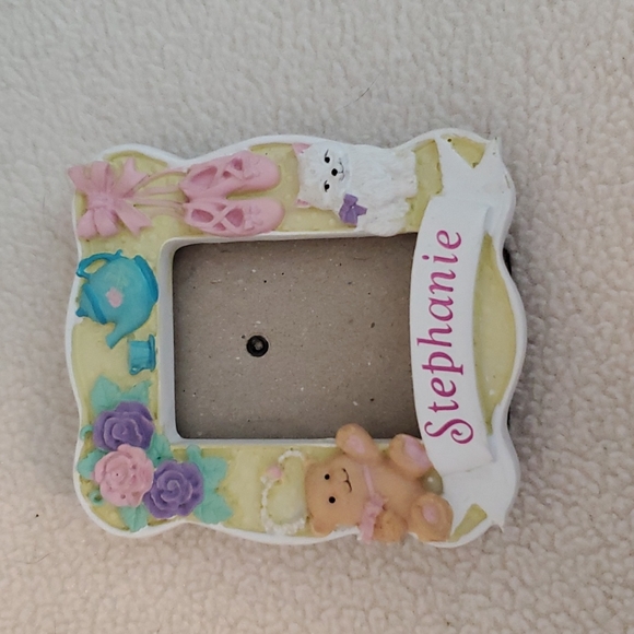 Stephanie Name Necklaces, Fridge Magnets & Boyd's Bear Pawprint Keychain - Picture 8 of 9